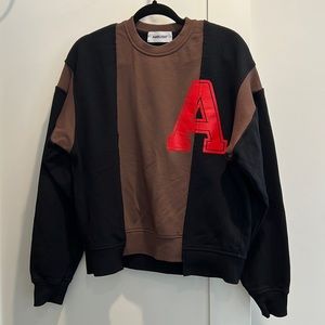Ambush varsity logo crew sweatshirt